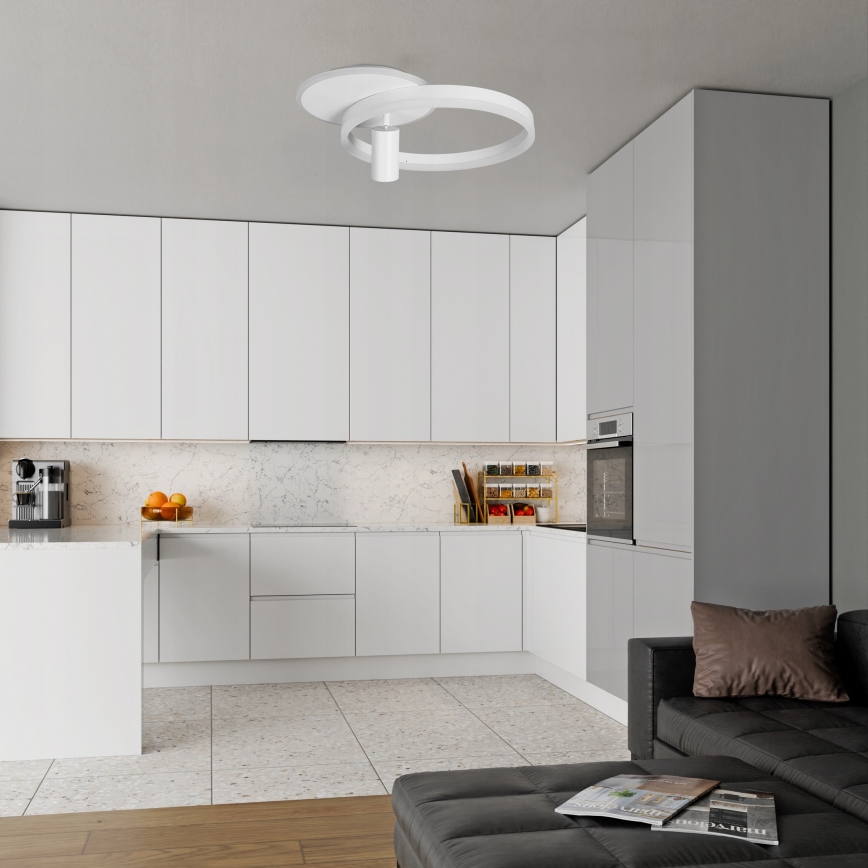 LED таванно осветително тяло LED/38W/230V + 1xGU10/30W бяло