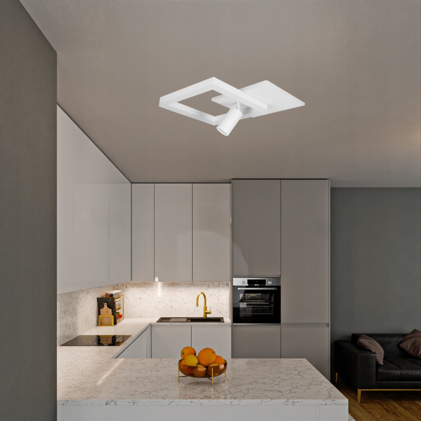 LED таванно осветително тяло LED/38W/230V + 1xGU10/30W бяло