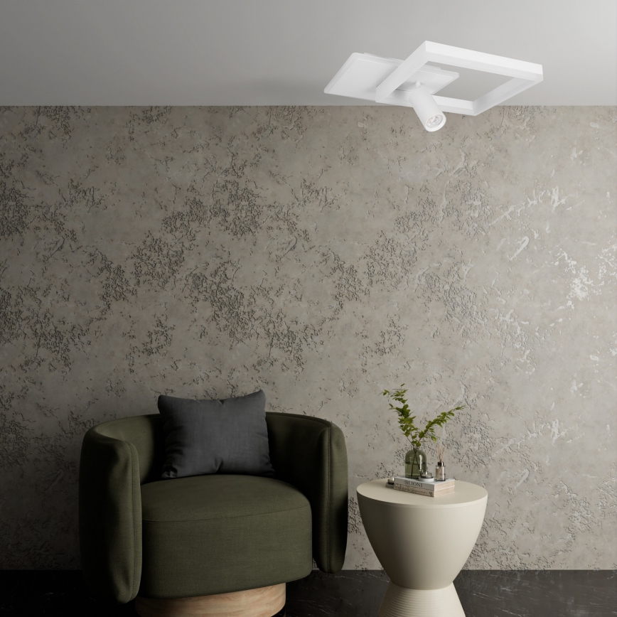 LED таванно осветително тяло LED/38W/230V + 1xGU10/30W бяло