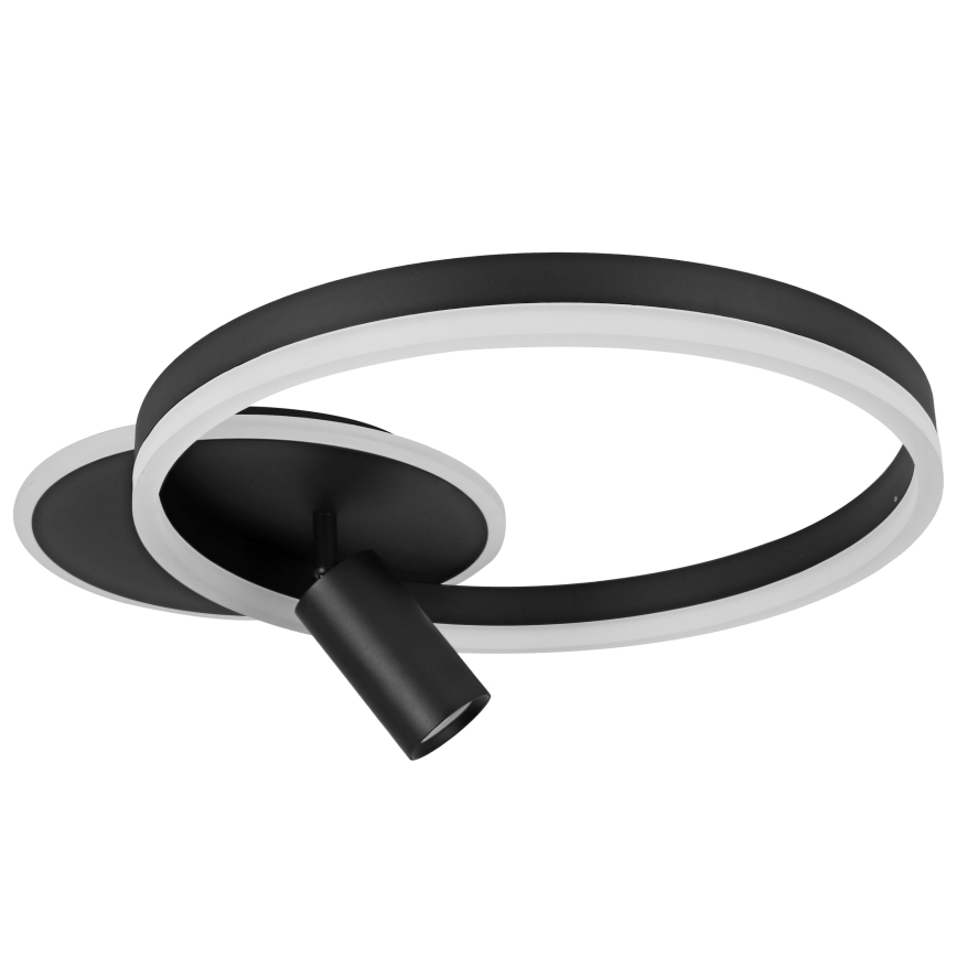 LED таванно осветително тяло LED/38W/230V + 1xGU10/30W черно