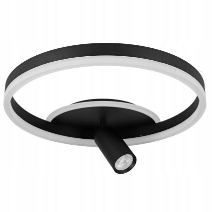 LED таванно осветително тяло LED/38W/230V + 1xGU10/30W черно