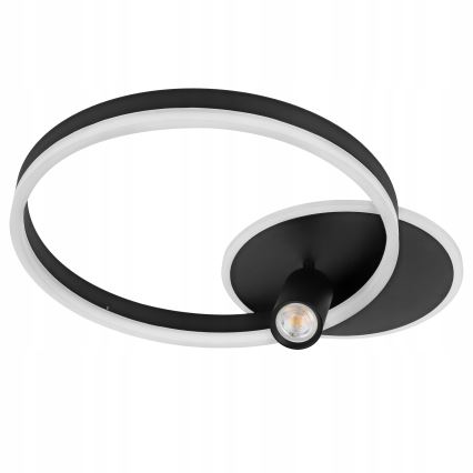 LED таванно осветително тяло LED/38W/230V + 1xGU10/30W черно