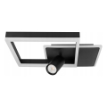 LED таванно осветително тяло LED/38W/230V + 1xGU10/30W черно