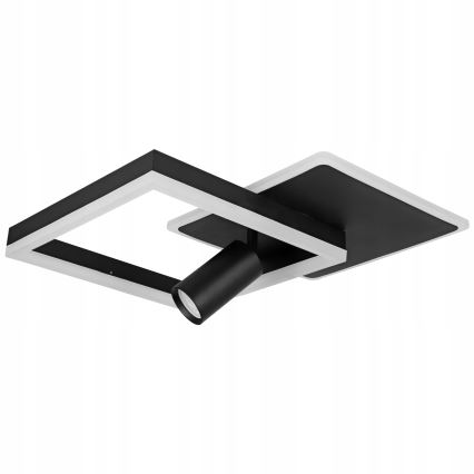 LED таванно осветително тяло LED/38W/230V + 1xGU10/30W черно