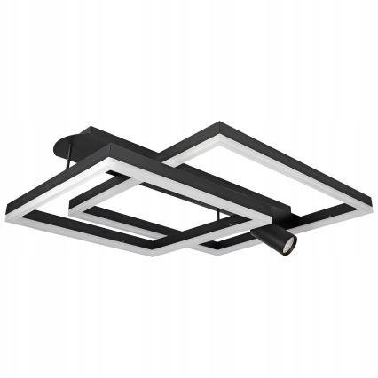 LED таванно осветително тяло LED/38W/230V + 1xGU10/30W черно