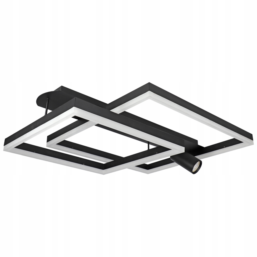 LED таванно осветително тяло LED/38W/230V + 1xGU10/30W черно