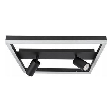 LED таванно осветително тяло LED/38W/230V + 2xGU10/30W черно