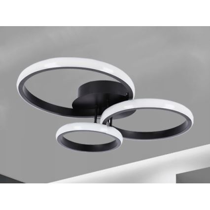 LED таванно осветително тяло LED/38W/230V черно