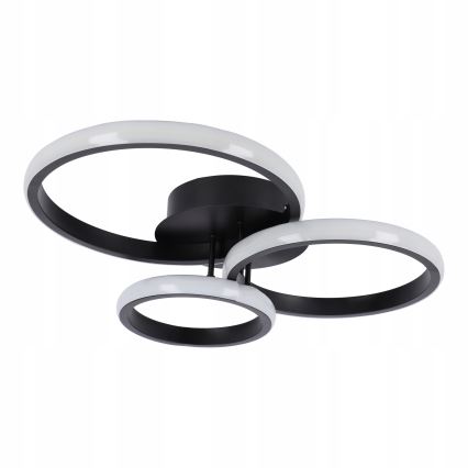 LED таванно осветително тяло LED/38W/230V черно