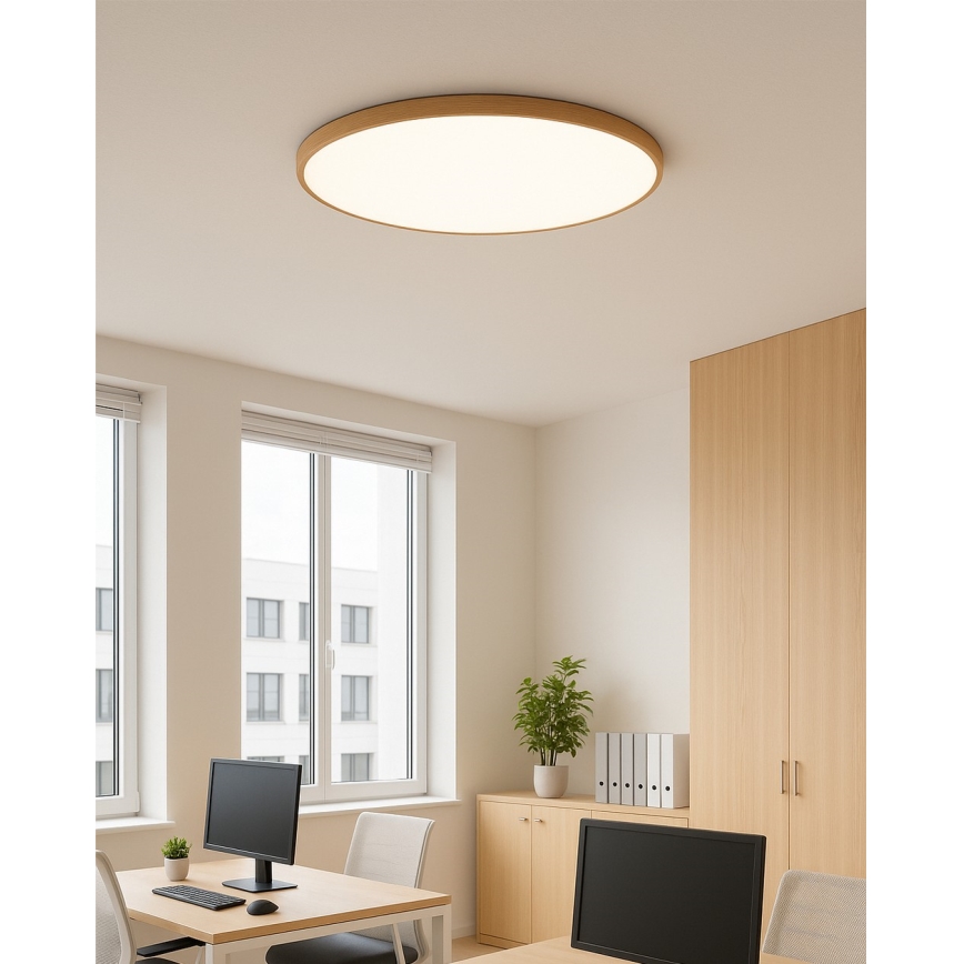 LED таванно осветително тяло LED/40W/230V 3000/4000/6500K Ø 50 cm бежово