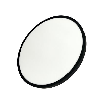 LED таванно осветително тяло LED/40W/230V 3000/4000/6500K Ø 50 см черно