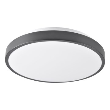 LED таванно осветително тяло LIBRA LED/15W/230V 4000K Ø 29 см черно