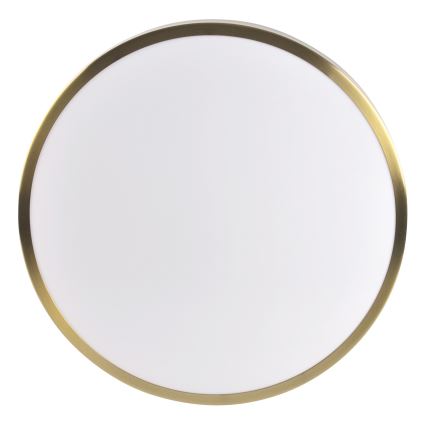 LED таванно осветително тяло LIBRA LED/15W/230V 4000K Ø 29 см златисто