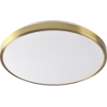 LED таванно осветително тяло LIBRA LED/24W/230V 4000K диаметър 39 см златно