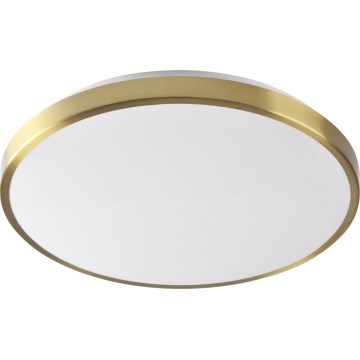 LED таванно осветително тяло LIBRA LED/24W/230V 4000K диаметър 39 см златно