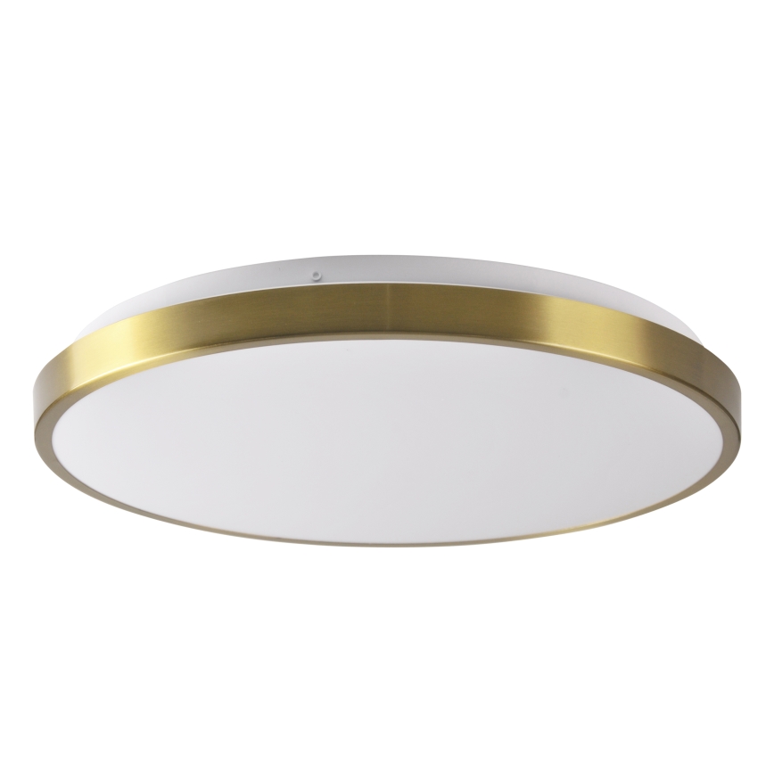 LED таванно осветително тяло LIBRA LED/24W/230V 4000K диаметър 39 см златно