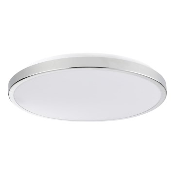 LED таванно осветително тяло LIBRA LED/24W/230V 4000K Ø 39 см, лъскав хром