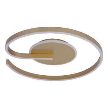 LED таванно осветително тяло LORENZO LED/22W/230V Ø 50 см, златно