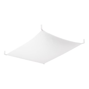 LED таванно осветително тяло LUNA 2xG13/8,5W/230V 80x105 cm бяло