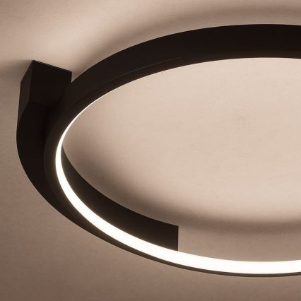 LED таванно осветително тяло LUNA LED/18W/230V Ø 42,5 см, черно