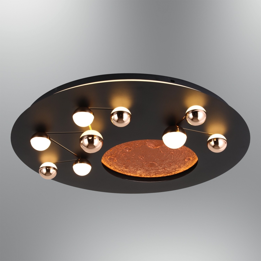 LED таванно осветително тяло MARS LED/58W/230V 3000K черно