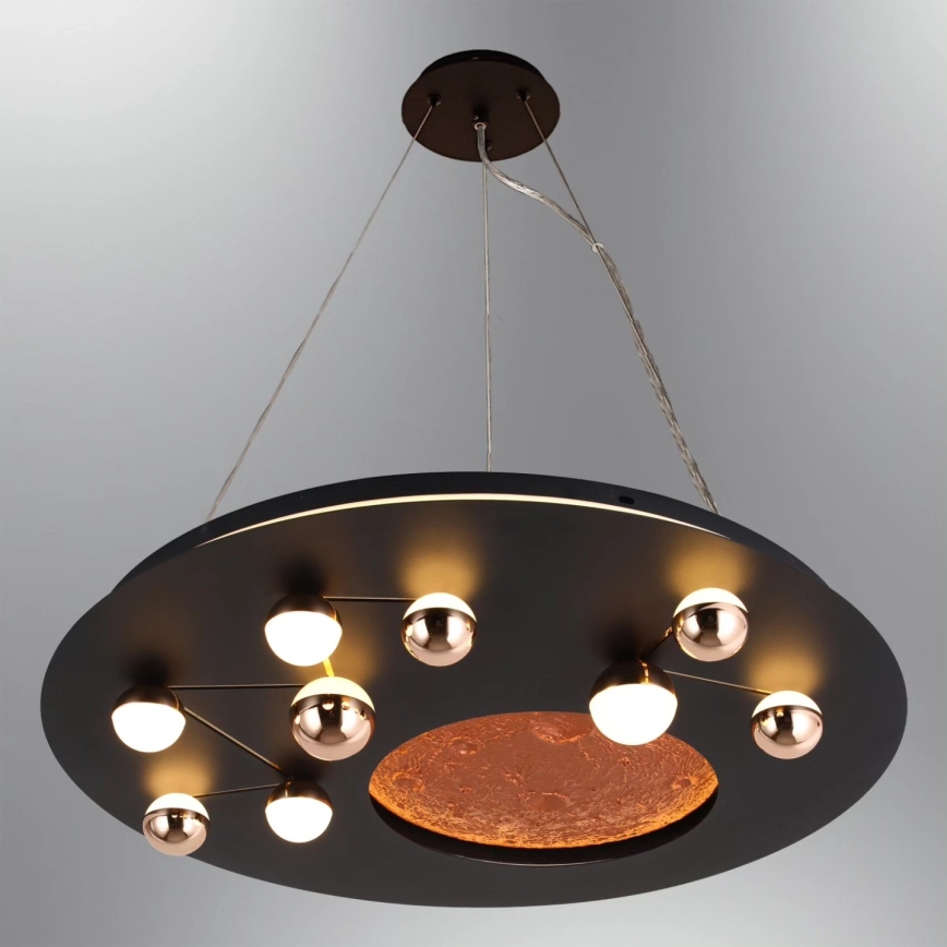 LED таванно осветително тяло MARS LED/58W/230V 3000K черно