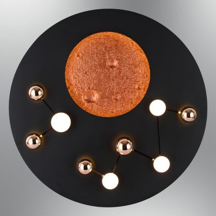 LED таванно осветително тяло MARS LED/58W/230V 3000K черно