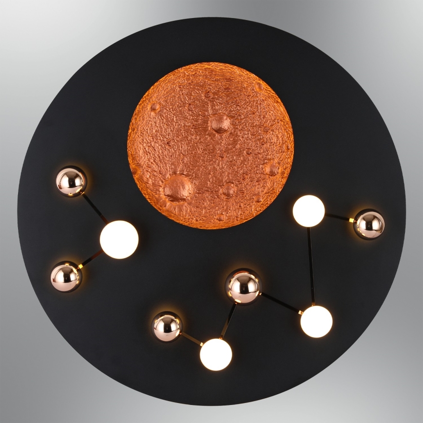 LED таванно осветително тяло MARS LED/58W/230V 3000K черно