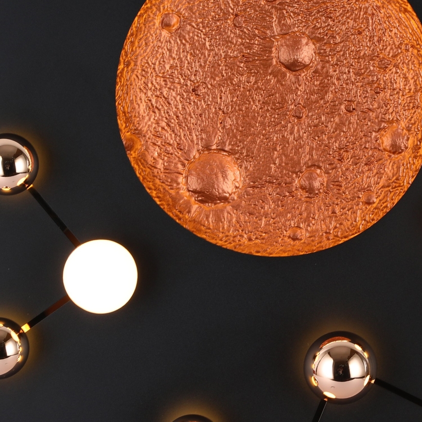 LED таванно осветително тяло MARS LED/58W/230V 3000K черно