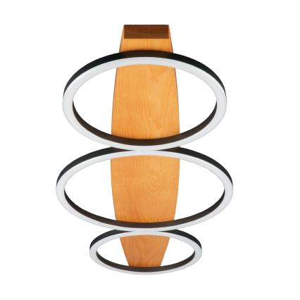LED таванно осветително тяло MELISA LED/28W/230V 26,5x70 cm бор