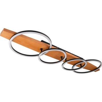 LED Таванно осветително тяло MELISA LED/35W/230V 26,5x95 см бор