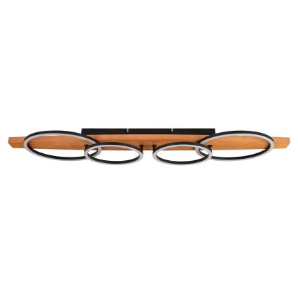LED Таванно осветително тяло MELISA LED/35W/230V 26,5x95 см бор