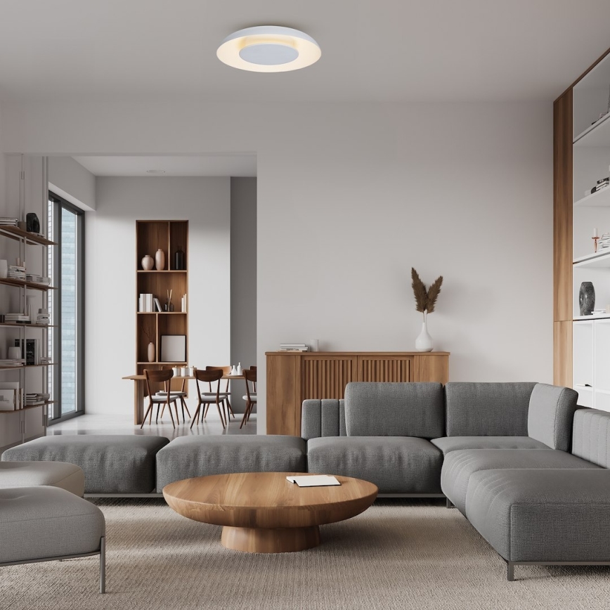 LED таванно осветително тяло PIATTINO LED/30W/230V 3000/4000/6000K Ø 40 cm бяло