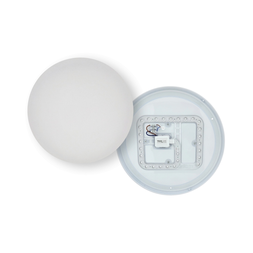 LED таванно осветително тяло с датчик за движение LENA LED/24W/230V Ø 37,3 cm бяло