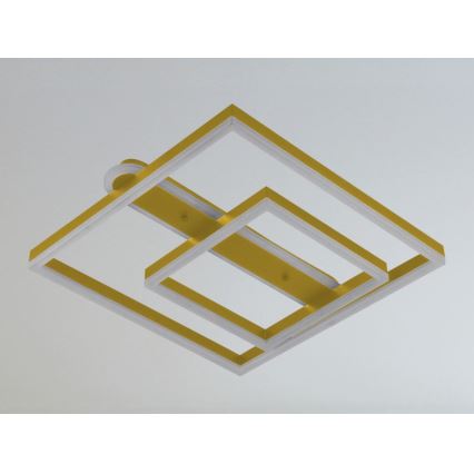 LED таванно осветително тяло с димер LED/95W/230V 3000-6500K + дистанционно управление