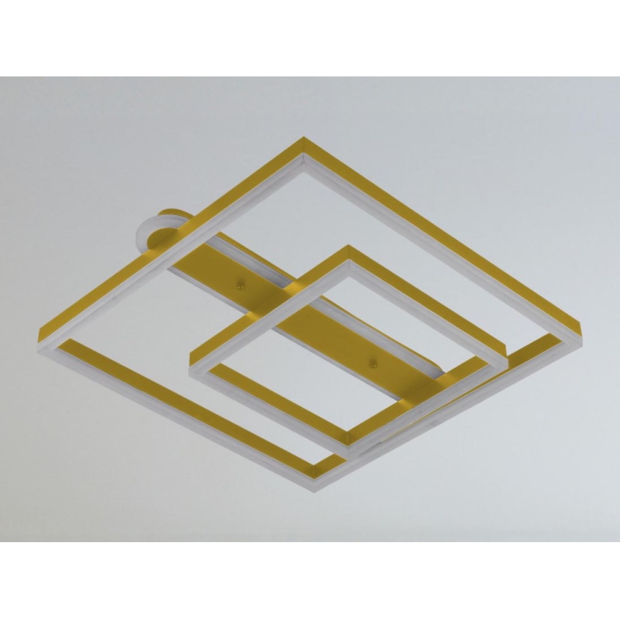 LED таванно осветително тяло с димер LED/95W/230V 3000-6500K + дистанционно управление