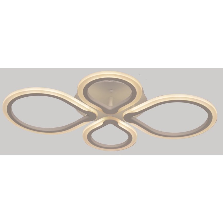 Димируемо LED таванно осветително тяло TRIESTE LED/52W/230V + дистанционно управление