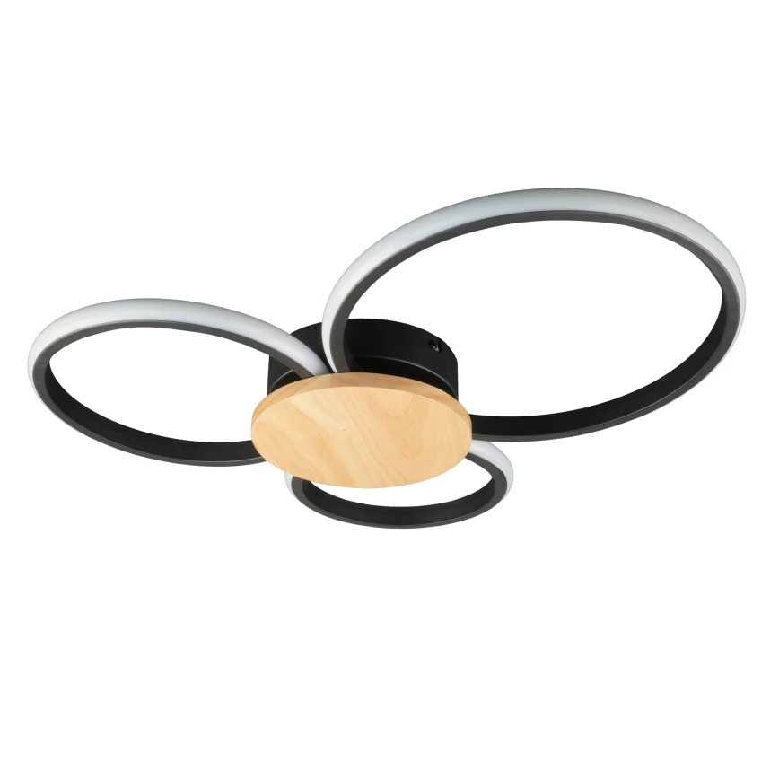 LED таванно осветително тяло SABINA LED/38W/230V, каучуково дърво