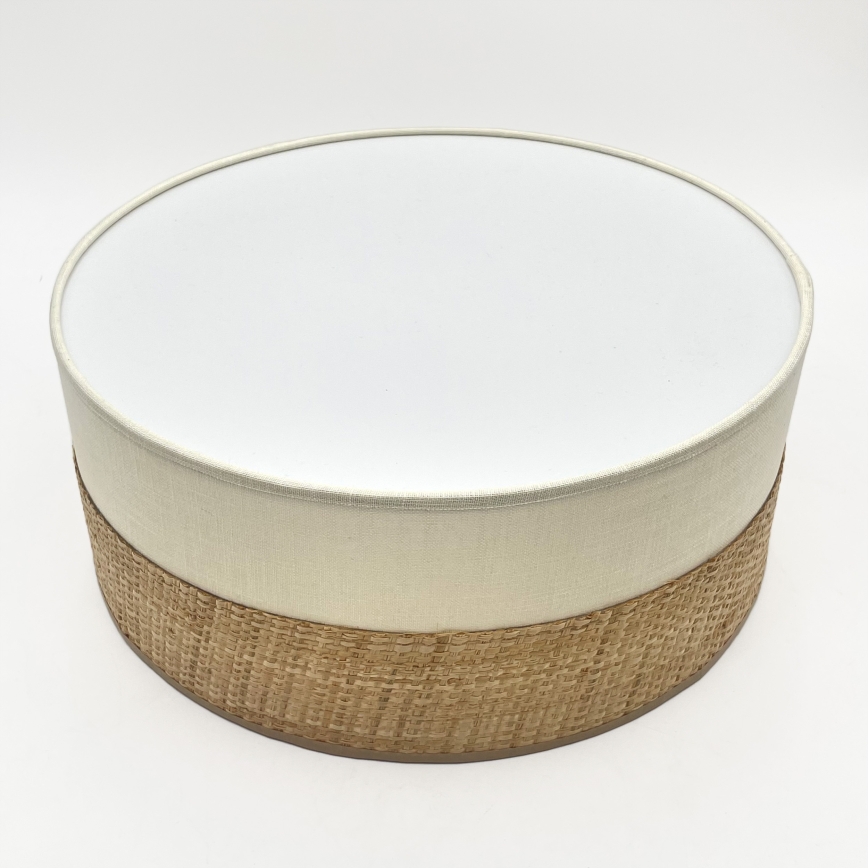 LED плафон SIRJA BOHO LED/20W/230V 4000K Ø 35 см бежов/кремав