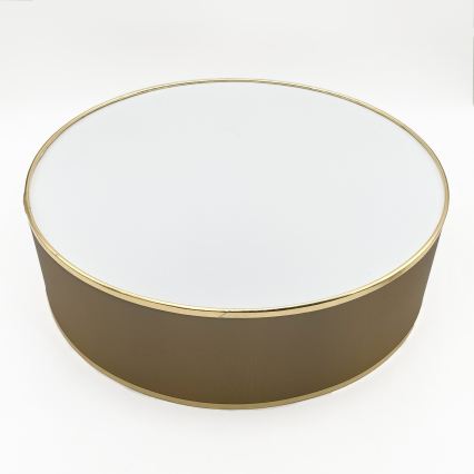 LED таванно осветително тяло SIRJA LED/20W/230V 4000K диам. 35 см кафяво/златисто