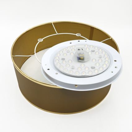 LED таванно осветително тяло SIRJA LED/20W/230V 4000K диам. 35 см кафяво/златисто