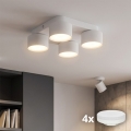 LED таванно осветително тяло SPACE 4xGX53/15W/230V бяло