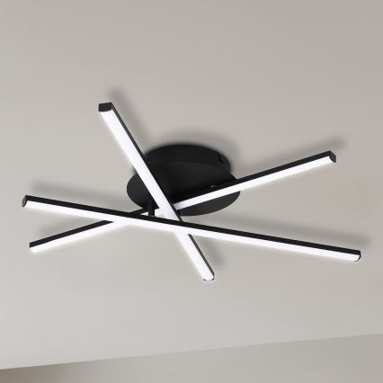 LED таванно осветително тяло STICK LED/12W/230V черно