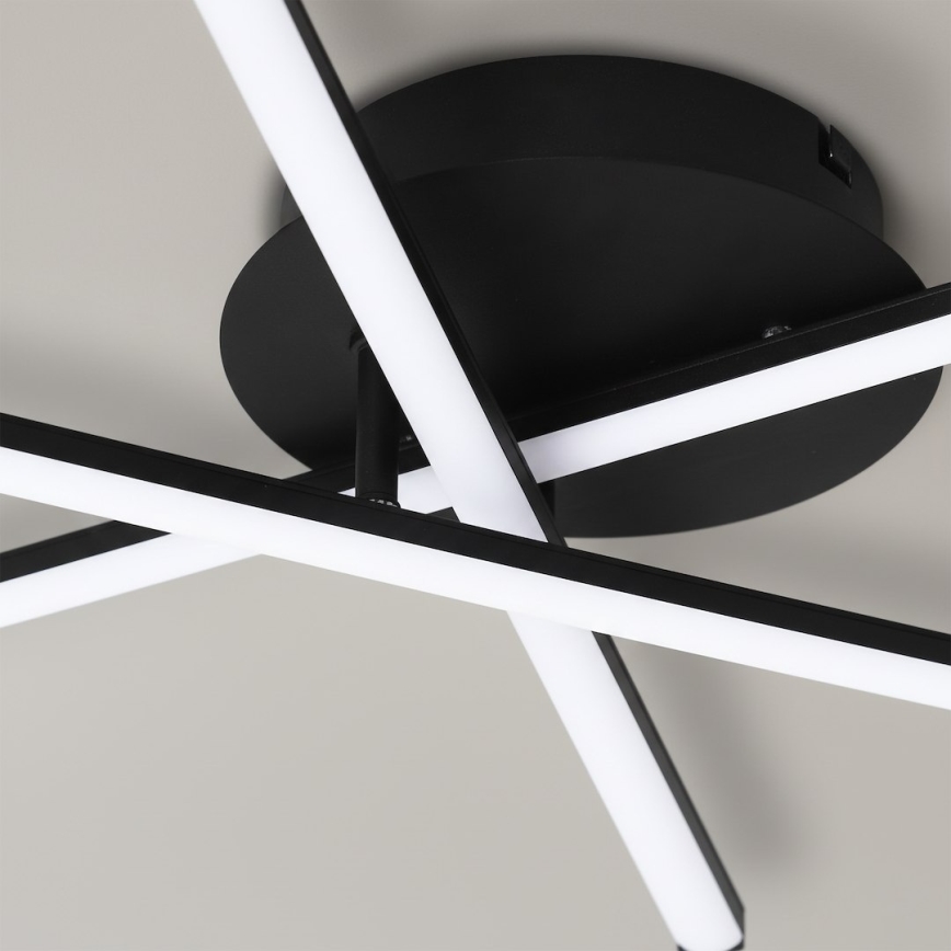 LED таванно осветително тяло STICK LED/12W/230V черно