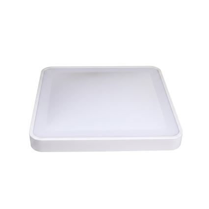 LED таванно осветително тяло със сензор за движение и здрач WILTON LED/24W/230V 4000K 33x33 cm бяло