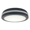 LED таванно осветително тяло със сензор за движение LED/20W/230V 3000/4000/6500K диаметър 230 cm IP54 антрацит
