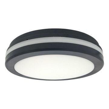 LED таванно осветително тяло със сензор за движение LED/20W/230V 3000/4000/6500K диаметър 230 cm IP54 антрацит