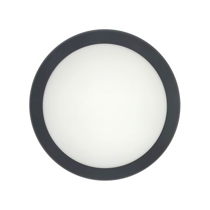 LED таванно осветително тяло със сензор за движение LED/20W/230V 3000/4000/6500K диаметър 230 cm IP54 антрацит