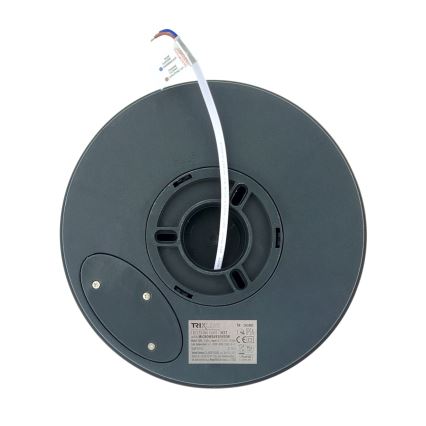LED таванно осветително тяло със сензор за движение LED/20W/230V 3000/4000/6500K диаметър 230 cm IP54 антрацит