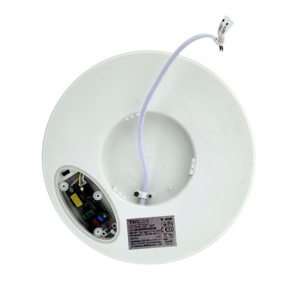 LED таванно осветително тяло със сензор за движение LED/20W/230V 3000/4000/6500K пр. 230 см IP54 сиво